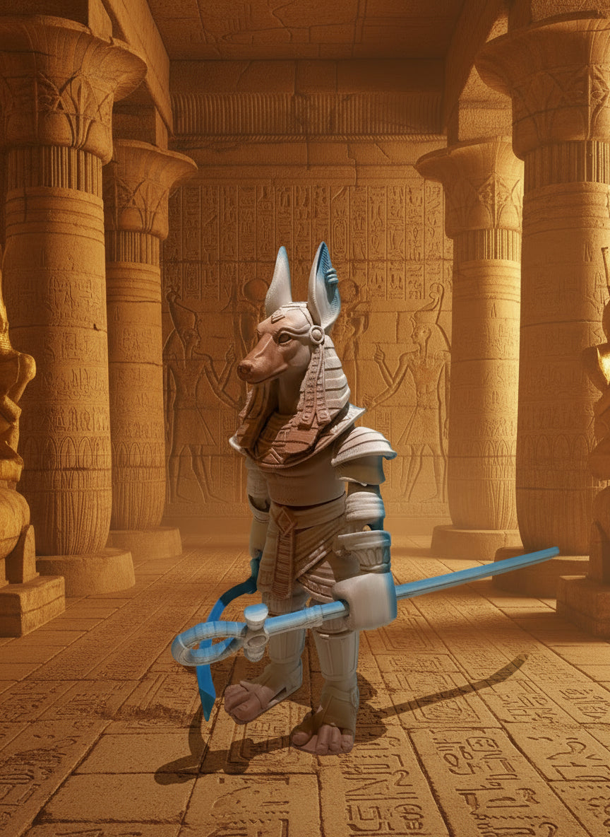 Anubis Guardian of the Afterlife – Custom 3D Printed Mythology Figure