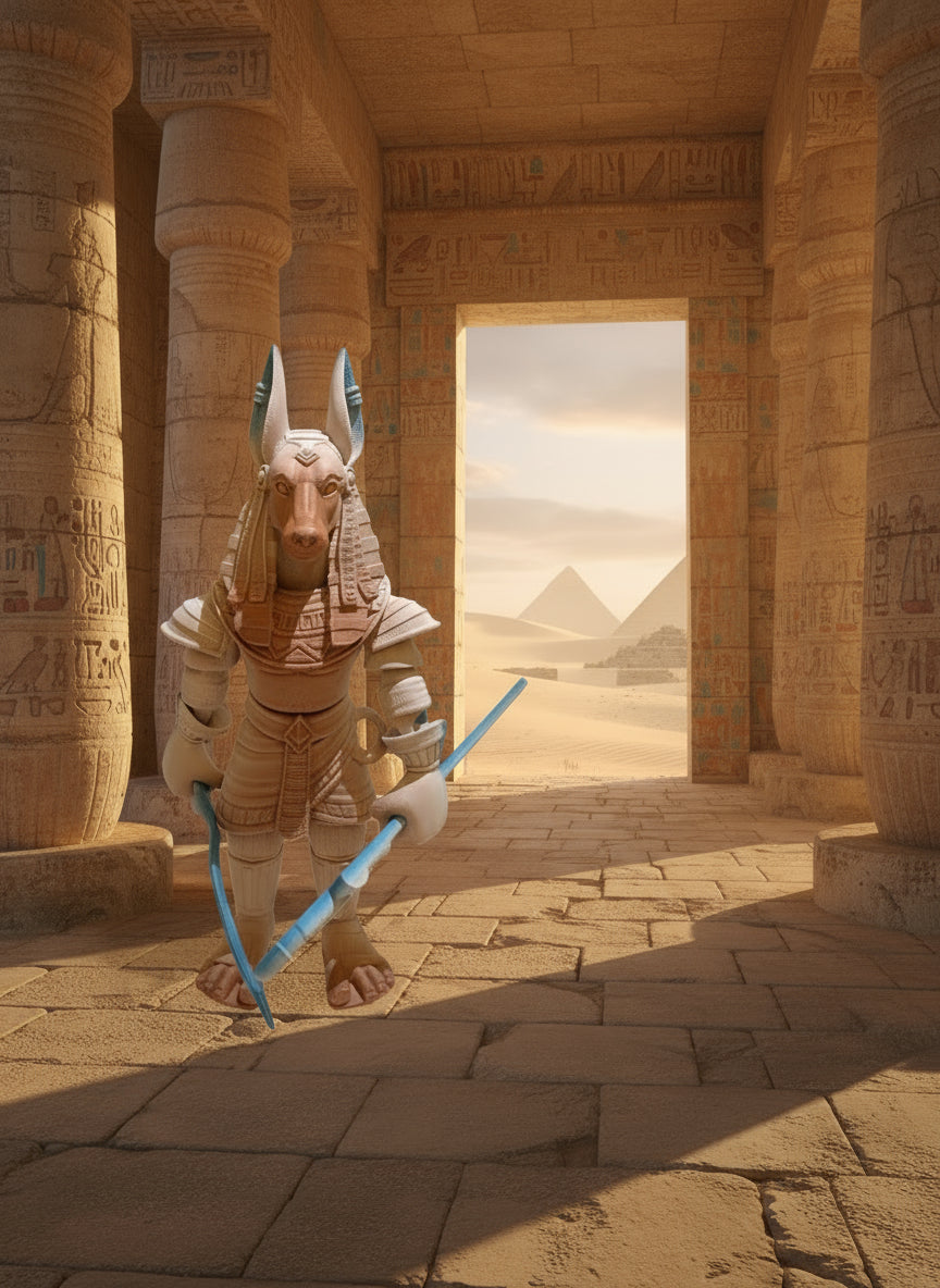 Anubis Guardian of the Afterlife – Custom 3D Printed Mythology Figure